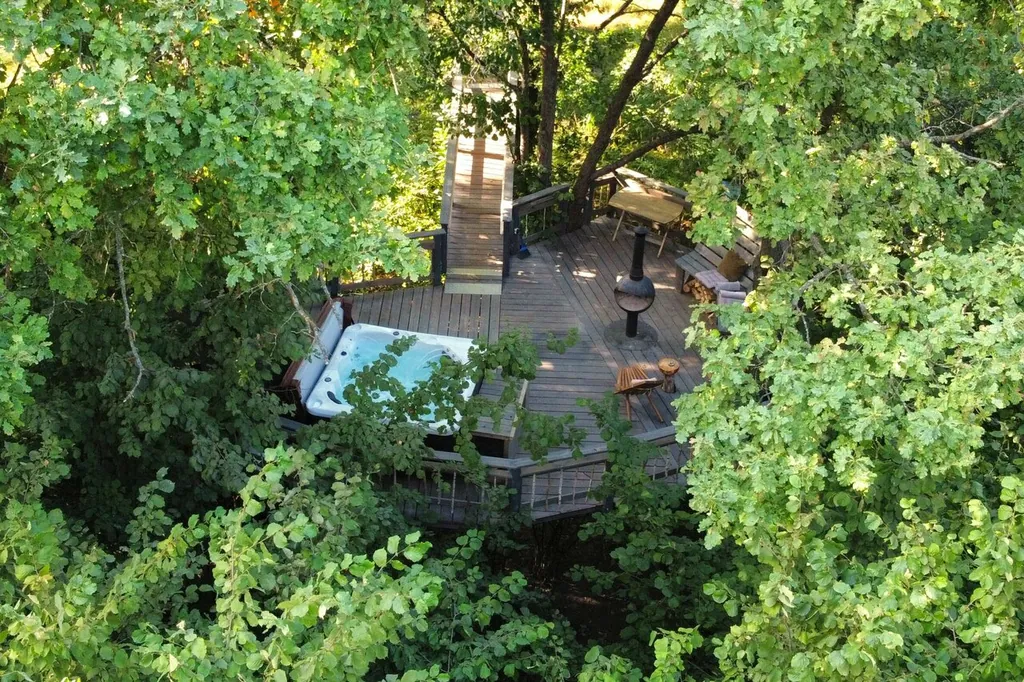 Лапочкино гнездо Дома на деревьях, домики в Тульской области — фото 29